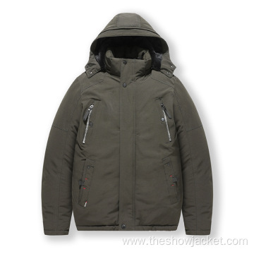 Wholesale Customized Hooded Padded Jacket for Winter